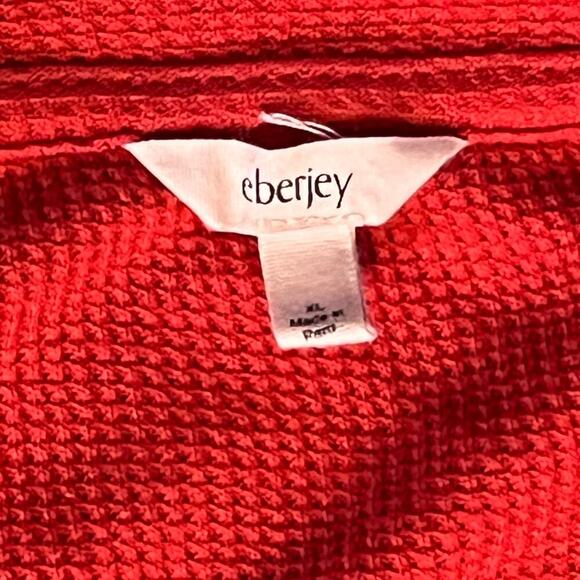 Eberjey Women's Short Sleeve Pajama Set.  Jogger bottoms, Short Sleeve.  Size XL - Picture 7 of 9